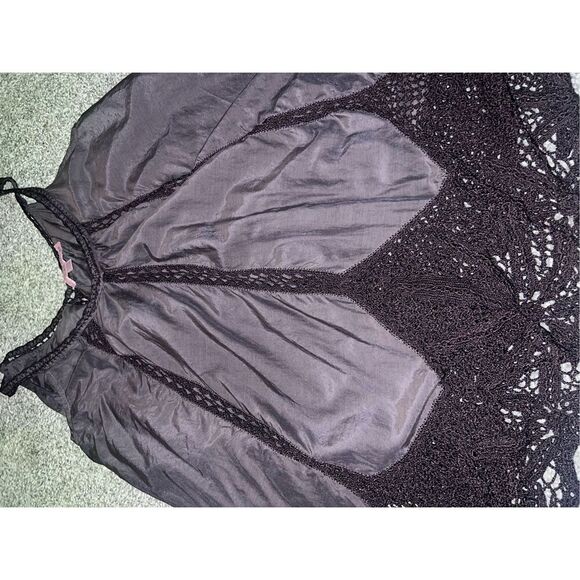 Calypso st Barth sz xs top brown Sleeveless Boho V-neck Cottagecore Bohemian - Picture 7 of 7